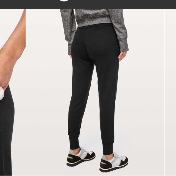 LULULEMON Black Knit Apres Your Way Jogger‎ Size Small - Picture 2 of 10